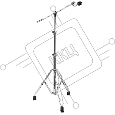 Стойка STAGG LBD-52 двойная 