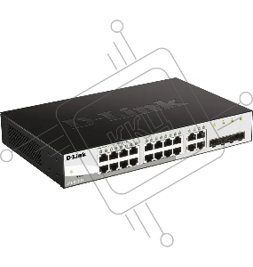 Управляемый L2 коммутатор D-Link DGS-1210-26/FL2A с 24 портами 10/100/1000Base-T и 2 портами 1000Base-X SFP