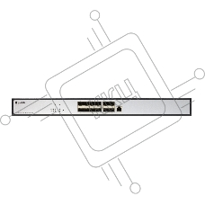 Коммутатор Managed L3 Switch 12x10GBase-X SFP+, RJ45 Console