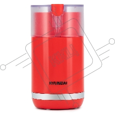 Кофемолка Hyundai HYC-G3272 200Вт сист.помол.:ротац.нож вместим.:70гр красный