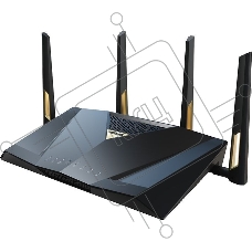 Маршрутизатор ASUS RT-BE88U, черный/желтый, 90IG08V0-MO3N0V