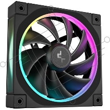 Вентилятор для корпуса DEEPCOOL FL12 черный, 120 мм, 2150 об/мин, 32 дБ, 4 pin
