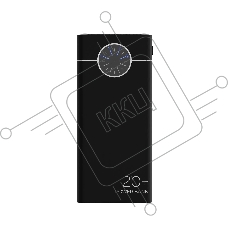 Портативный аккумулятор More choice (4610196406744) PB40-20 20000mAh черный