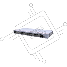 Коммутатор Huawei S310-48T4S L2+ (static route), 48*10/100/1000BASE-T ports, 4*GE SFP ports,