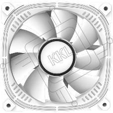 Вентилятор для корпуса Alseye Luna-120-W-R белый, 120 мм, 1800 об/мин, 30 дБ, 4 pin