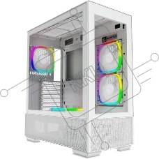 Компьютерный корпус Montech SKY TWO белый без БП ATX 3x140mm 2xUSB3.0 1xUSB3.1 audio bott PSU