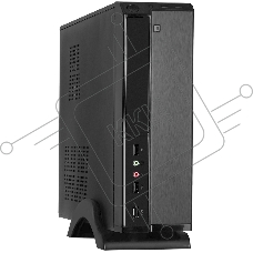 Компьютерный корпус ExeGate EX268688RUS Компьютерный корпус MiniITX ExeGate MI-207 Black, miniITX/mATX, (M300, 80мм), 2*USB, Audio