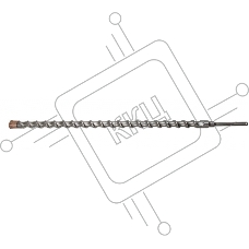 Бур STAYER SDS-max  20 x 250/360 мм