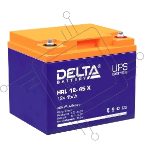 Батарея Delta HRL 12-45 X (45А\ч, 12В) свинцово-кислотный аккумулятор