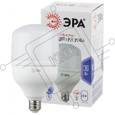 Лампа светодиодная высокомощная ЭРА Б0027004 POWER 30W-6500-E27 2400 лм