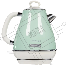 Чайник электрический Ariete Vintage 2869/04 2000 Вт, 1.7 л, зеленый