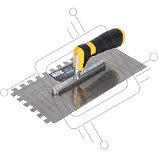 Кельма зубчатая прямоугольная Deli DL509312 280х130мм