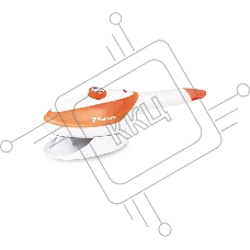 Отпариватель Sakura SA-3921AW белый/оранжевый, 1200 Вт, 25 г/мин, 120 мл