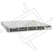 Коммутатор Cisco Catalyst 9300 C9300-48P-E, 48×1 Гбит/с PoE+ + 4×10 Гбит/с SFP+, управляемый
