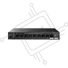 Коммутатор IP-COM G1110PF-8-120W, 9×1 Гбит/с + 1×1 Гбит/с SFP, неуправляемый