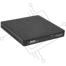 Оптический привод внешний с интерфейсом USB Gembird DVD-USB-03 пластик, черный