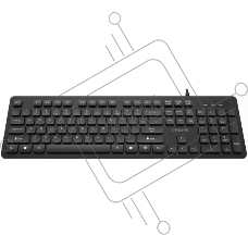 Проводная клавиатура Philips SPK6264, USB 2.0 104 клав, русская заводская раскладка, чёрный