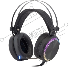 Наушники с микрофоном Oklick/Оклик HS-L810G ANONYMOUS черный 2.2м мониторные оголовье