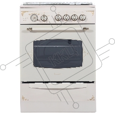 Плита газовая Gefest ПГ 6100-03 0279 бежевый, конфорок 4 шт, духовка 52 л, 60 см x 85 см x 60 см