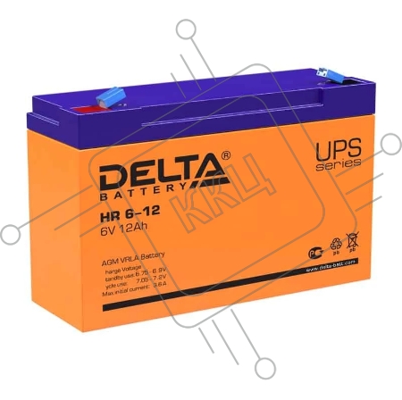 Батарея Delta HR 6-12 (6V, 12Ah)