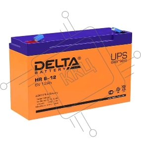 Батарея Delta HR 6-12 (6V, 12Ah)