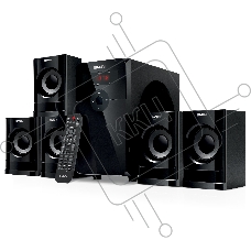 Компьютерная акустика SVEN АС HT-201, черный (80 Вт, Bluetooth, пульт, дисплей, FM, USB, SD)