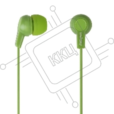 Внутриканальные наушники Smartbuy JAZZ, зеленые, 3 пары силиконовых вставок (SBE-720)/60