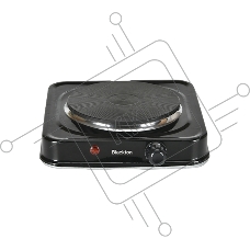 Плита настольная электрическая Blackton Bt HP114B черный, 1 кВт, ТЭН, конфорки - 1, эмаль, поворотные переключатели