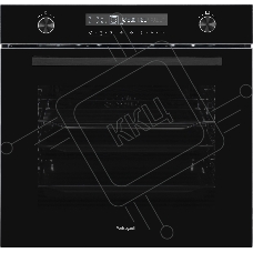 Духовой шкаф Weissgauff EOM 751 PDB Black Edition