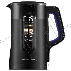 Чайник электрический Redmond KG225 1.5 л, 2200 Вт, черный