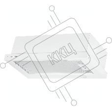 Вытяжка встраиваемая Kuppersberg SLIMLUX 60 W, ширина 55,2 см, отвод/рециркуляция, 550 м3/час, механическое кнопочное управление, 3 скорости, светодиодное освещение 2х2 Вт, металлические жироулавливающие фильтры, угольный фильтр KF-Y (опция), белый