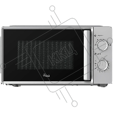 Микроволновая печь OASIS MW-70RS серебристый, 20 л, 700 Вт, переключатели — поворотный механизм