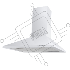 Вытяжка каминная HOMSair Delta 60 белый, 60 см, 600 куб. м/ч, 47 дБ