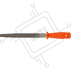 Напильник FIT 42640плоский 200мм