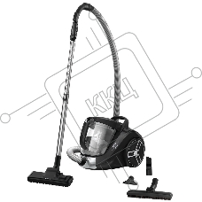 Пылесос Tefal TW4855EA черный, 550 Вт, уборка сухая, пылесборник контейнер 2.5 л