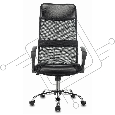 Кресло руководителя Бюрократ CH-600SL черный, искусст.кожа, сетка/ткань, крестовина металл хром Кресло руководителя Бюрократ CH-600SL черный, искусст.кожа, сетка/ткань, крестовина металл хром