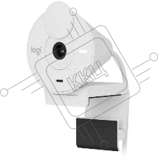 Веб-камера Logitech Brio 300 1920x1080, 30 кадр/с, USB Type-C, микрофон (шумоподавление), автоматическая фокусировка, автоосвещение, универсальное крепление белая