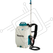 Опрыскиватель Makita DUS158Z ранц. 15л бирюзовый/белый