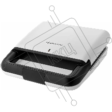 Сэндвичница BRAYER BR2201 750 Вт, пластины с антипр. покрыт 22,4*12,2 см, белый/черный