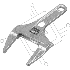 Ключ разводной Denzel 205 мм, алюминиевый