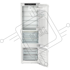 Встраиваемый холодильник Liebherr EIGER ICBc 5122-22 001 белый двухкамерный 219/56л морозилка снизу
