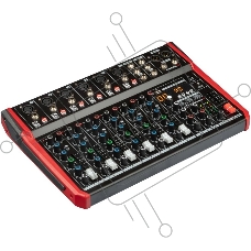 Микшерный пульт PROEL PLAYMIX10 10-ти канальный, 24 бит/48 кГц DSP, Bluetooth, медиа-плеер, 6x XLR+1/4
