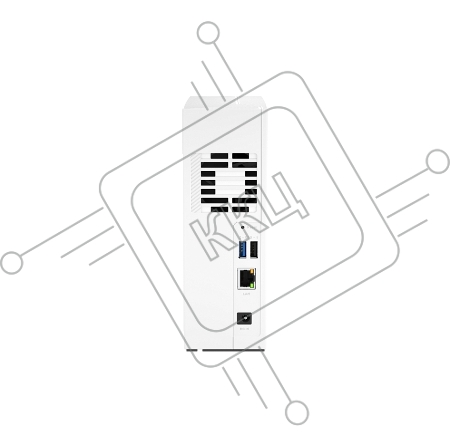 Сетевое хранилище SMB QNAP TS-133 NAS 1 HDD tray. ARM 4-core Cortex-A55 1.8GHz, ram 2 GB (max), 1x1GbE, 1xUSB 2.0 port,1xUSB 3.2 Gen 1