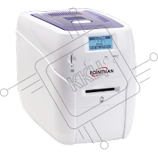 Принтер пластиковых карт Poscenter Pointman Nuvia N10 300 dpi, до 600 карт/ час, USB, Ethernet, белый