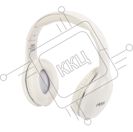Проводные полноразмерные наушники HIPER WIRED headphones CASUAL, white