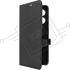 Чехол (флип-кейс) BoraSCO для Xiaomi Redmi Note 12 Pro+ 71757 черный