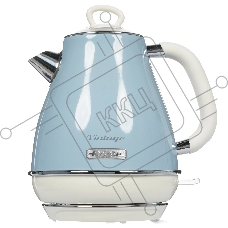 Чайник электрический Ariete Vintage 2869/05 2000 Вт, 1.7 л, голубой