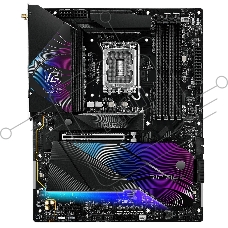 Материнская плата ASRock Z890 Riptide WiFi, LGA 1851, Intel Z890, 4xDDR5, 4xSATA, 5xM.2, 1xPCIe 5.0 x16, 1xPCIe 4.0 x16, 1xPCIe x1, 2xUSB-C Thunderbolt 4, 4xUSB-A 3.2 Gen 1, 1xUSB-A 3.2 Gen 2, 1xHDMI, 1x2.5Gb LAN, 4x3.5 мм, 7.1, ATX