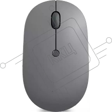 Мышь беспроводная Lenovo Go серый, 2400 dpi, радиоканал, USB-C, кнопки - 3
