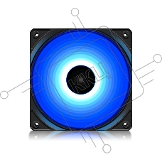 Вентилятор для корпуса DEEPCOOL RF120B черный, 120 мм, 1300 об/мин, 21.9 дБ, 3 pin